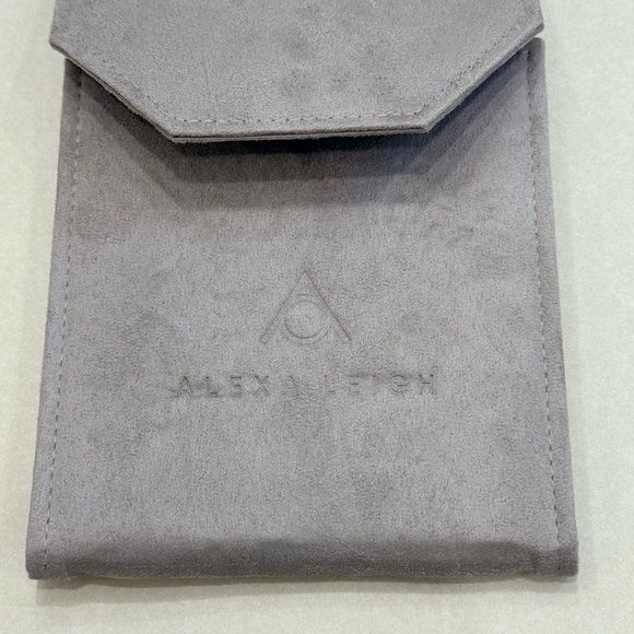 Alexa Leigh Small Double Pear Necklace — Yellow Gold - Picture 8 of 8